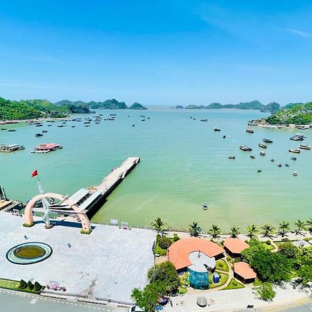 Sea Pearl Cat Ba Hotel Dong Khe Sau Kültér fotó