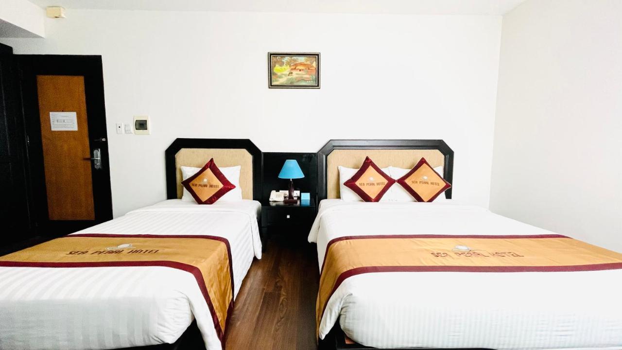 Sea Pearl Cat Ba Hotel Dong Khe Sau Kültér fotó