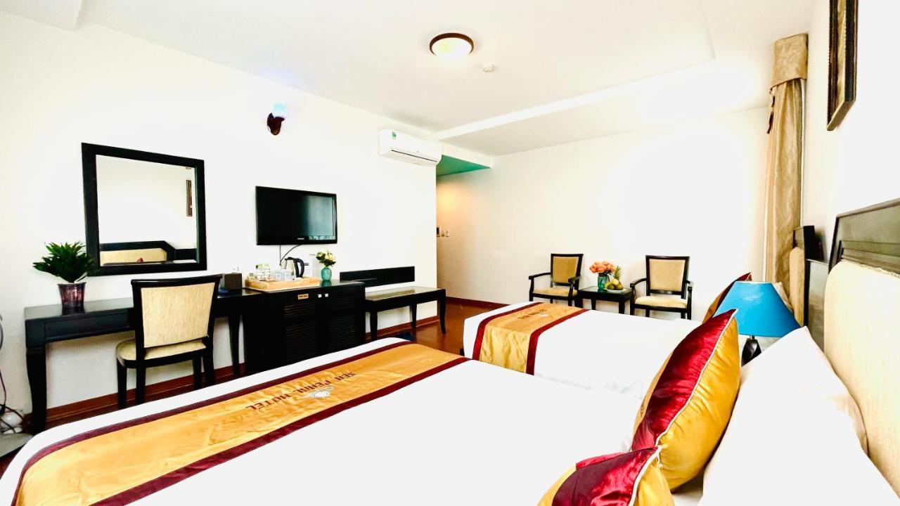 Sea Pearl Cat Ba Hotel Dong Khe Sau Kültér fotó