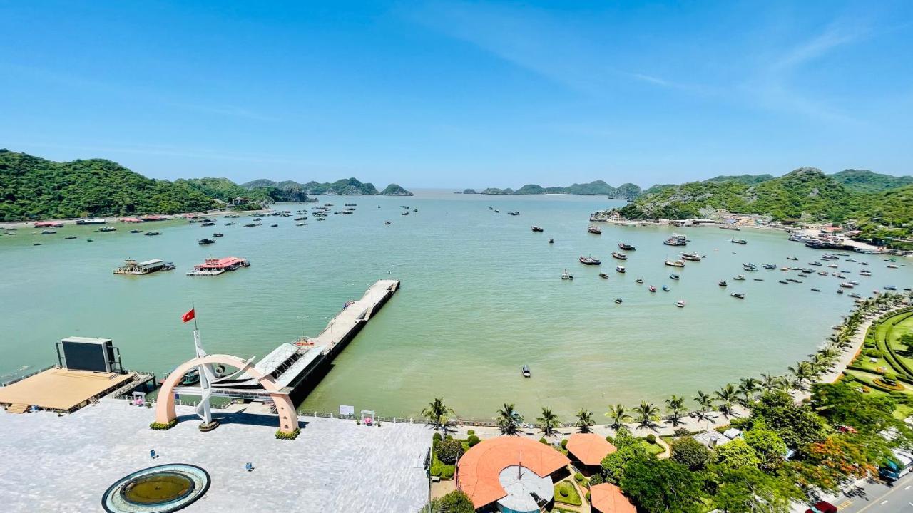 Sea Pearl Cat Ba Hotel Dong Khe Sau Kültér fotó