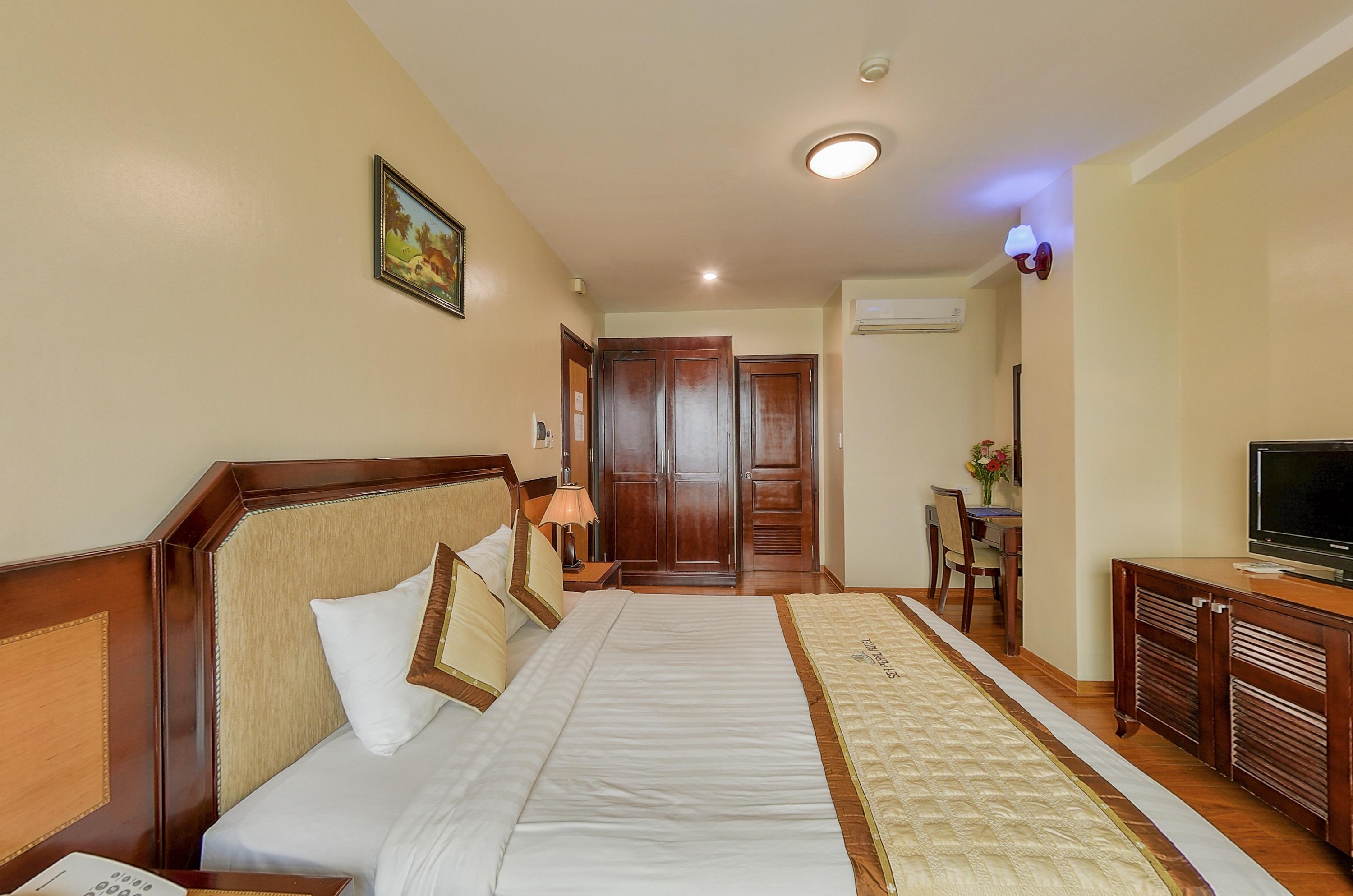 Sea Pearl Cat Ba Hotel Dong Khe Sau Kültér fotó
