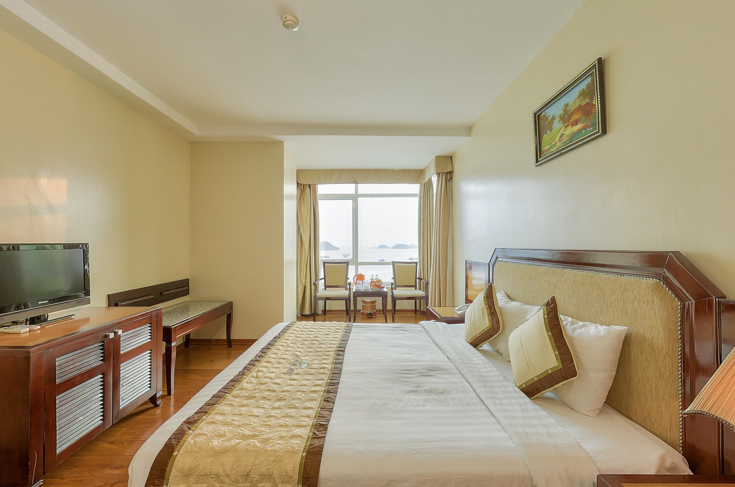 Sea Pearl Cat Ba Hotel Dong Khe Sau Kültér fotó