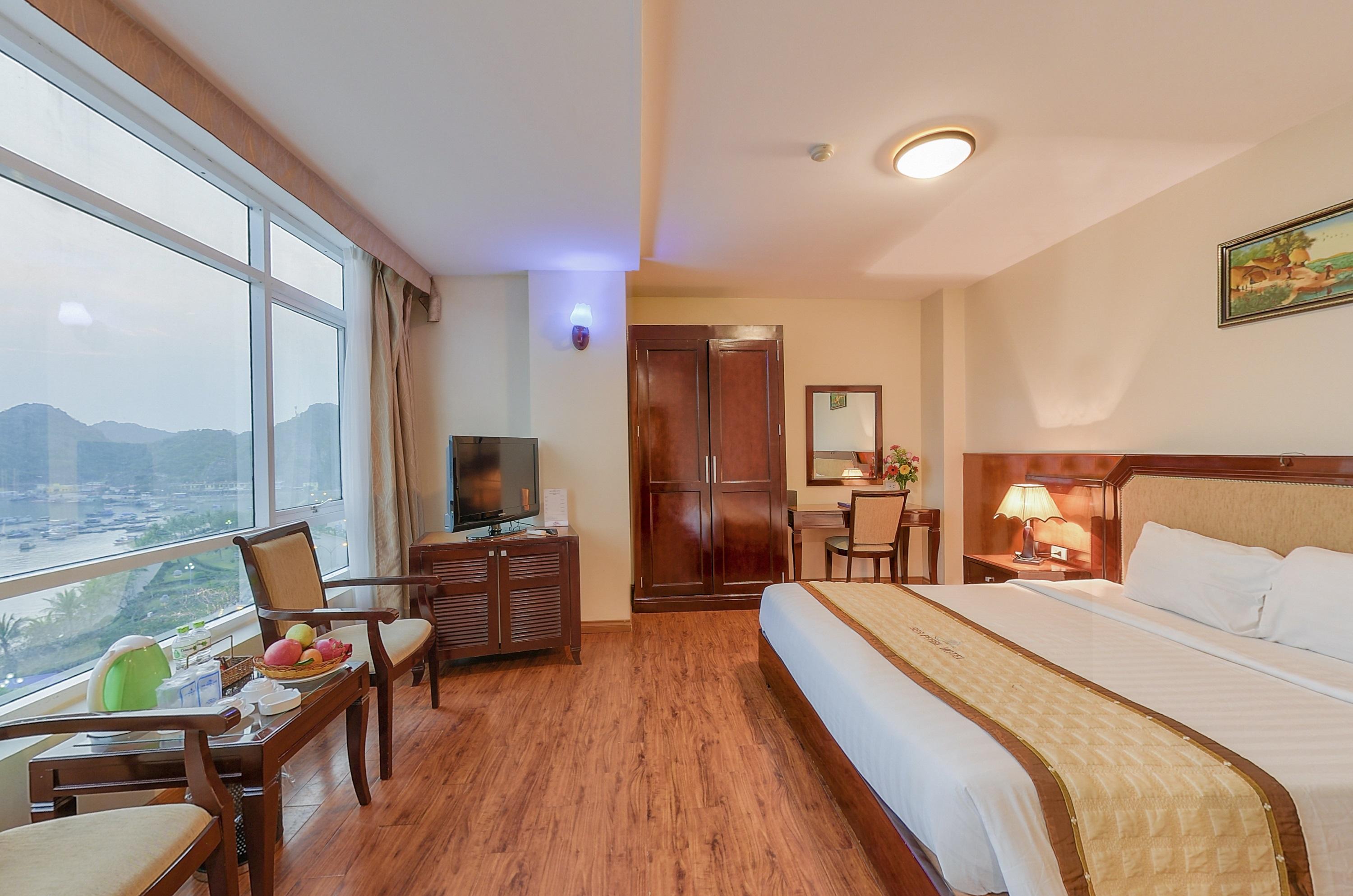 Sea Pearl Cat Ba Hotel Dong Khe Sau Kültér fotó