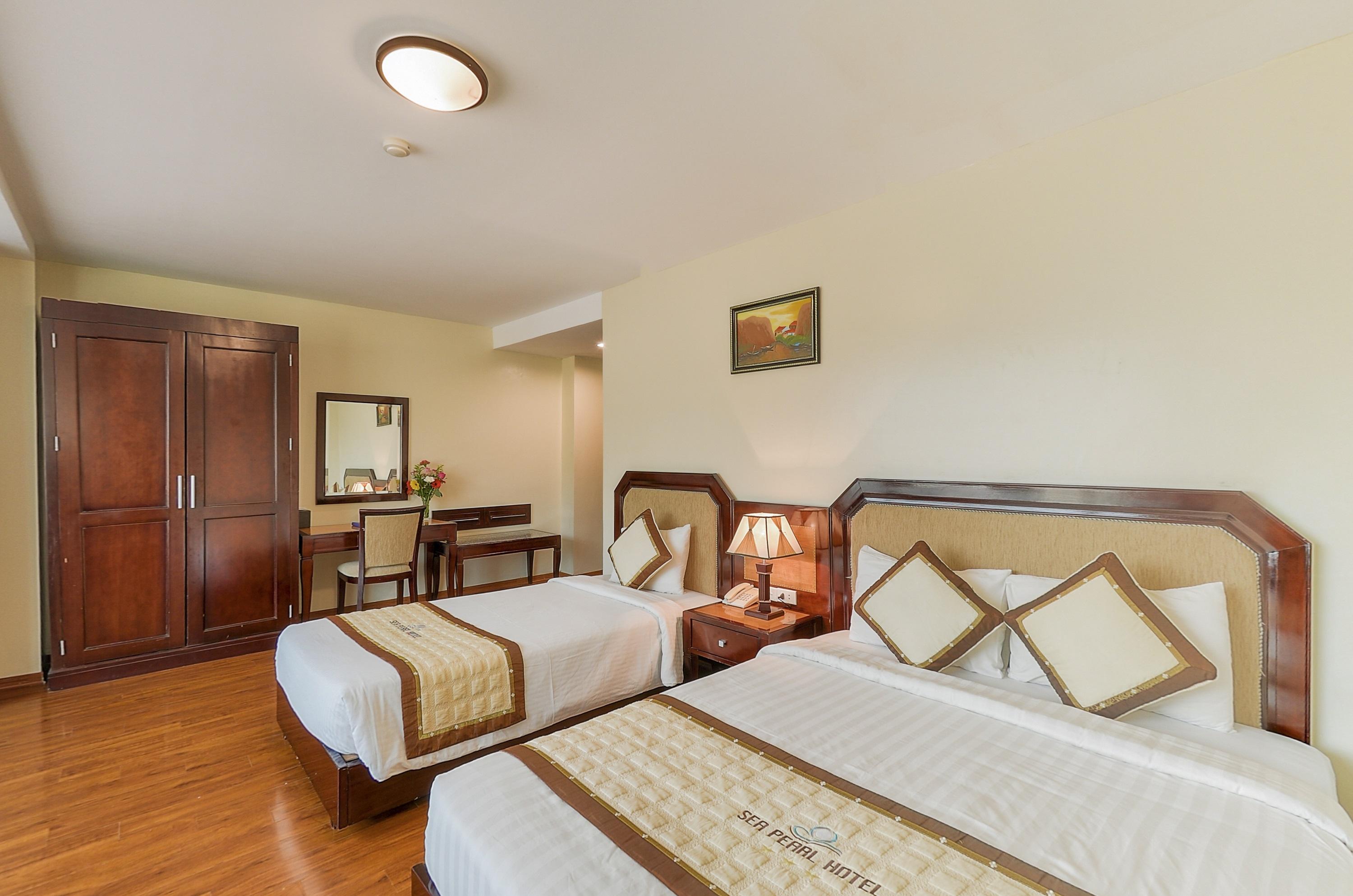 Sea Pearl Cat Ba Hotel Dong Khe Sau Kültér fotó