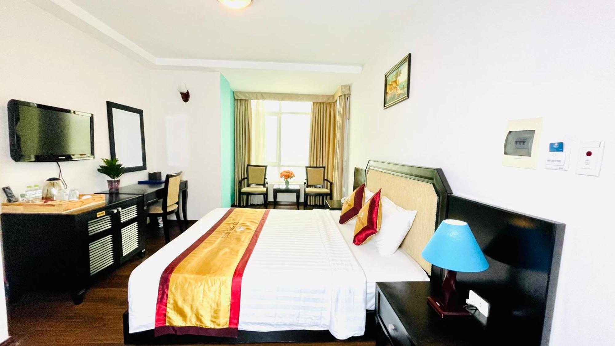 Sea Pearl Cat Ba Hotel Dong Khe Sau Kültér fotó